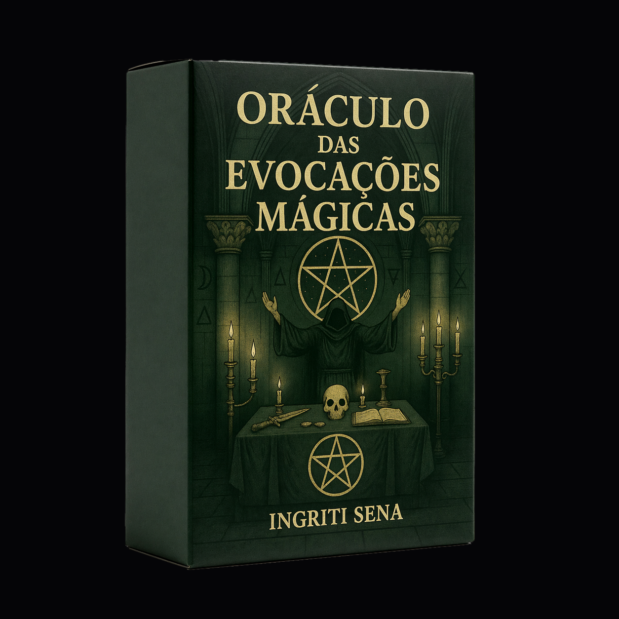 Mockup de Oráculo das Evocações Mágicas